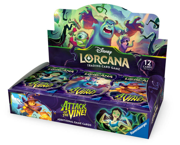 Disney Lorcana Attack of the Vine Booster Box - factory sealed, 24 booster packs