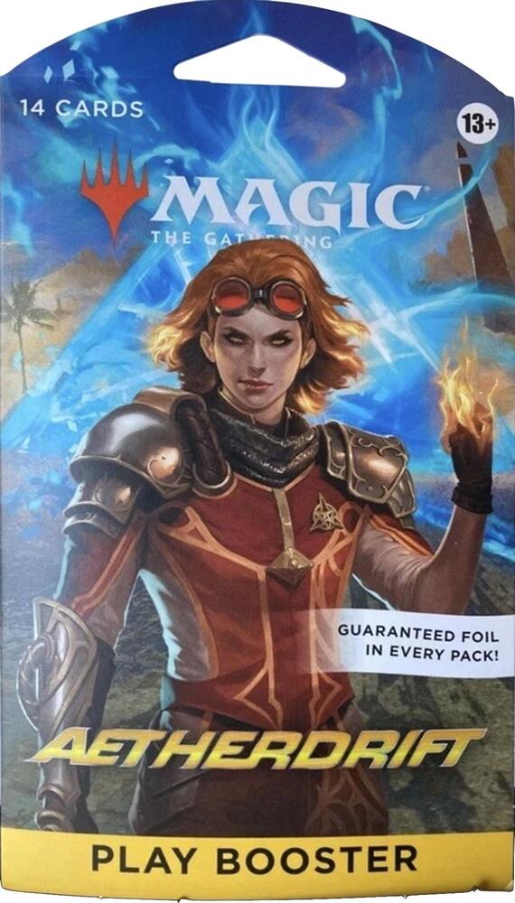 Magic The Gathering Aetherdrift Sleeved Play Booster Pack