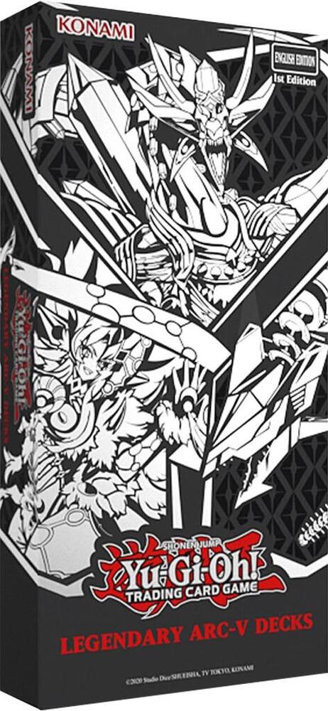 Yu-Gi-Oh! Legendary Arc-V Decks box set sealed