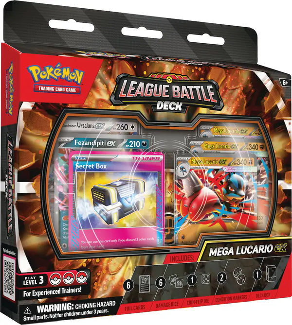 Pokémon TCG Mega Lucario ex League Battle Deck