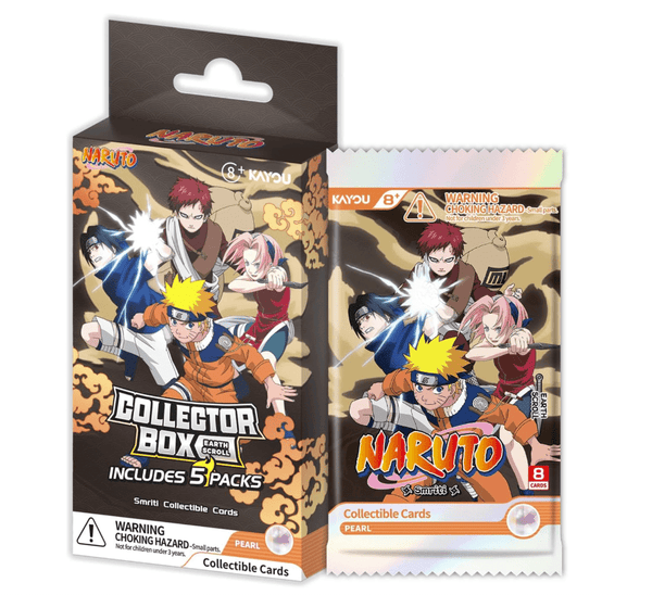KAYOU Naruto Earth Scroll Collector Box Pearl Edition 5 packs sealed