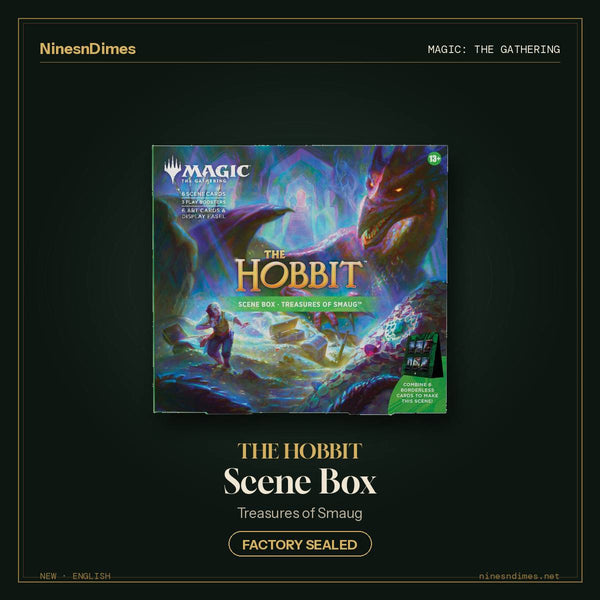 MTG The Hobbit Scene Box Treasures of Smaug — NinesnDimes listing