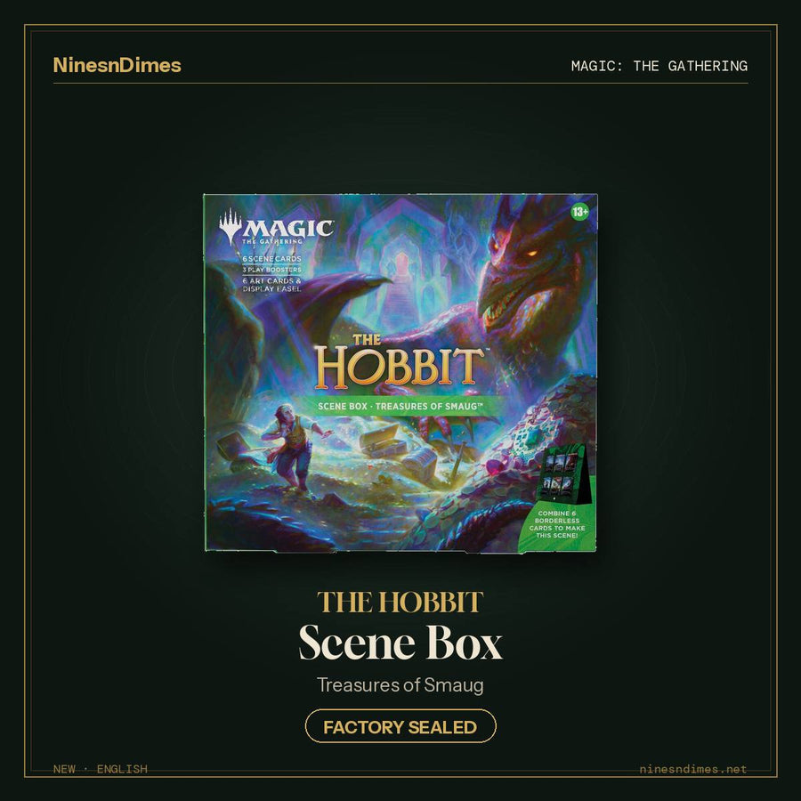 MTG The Hobbit Scene Box Treasures of Smaug — NinesnDimes listing
