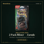 NinesnDimes — Pokémon TCG 2-Pack Blister Zarude, factory sealed