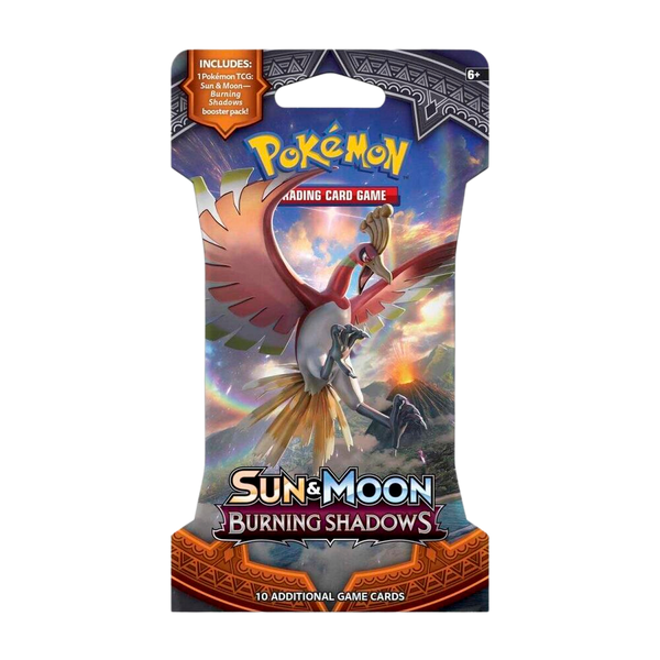 Pokémon TCG Sun & Moon Burning Shadows Sleeved Booster Pack
