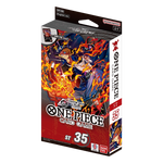 One Piece Card Game Starter Deck 35 Red Black Sabo sealed box