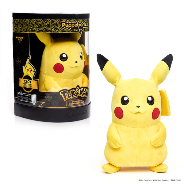 Pikachu Puppetronic by RealFX in display case